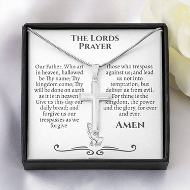 The Lords Prayer Cross Necklace - Love You This Much
